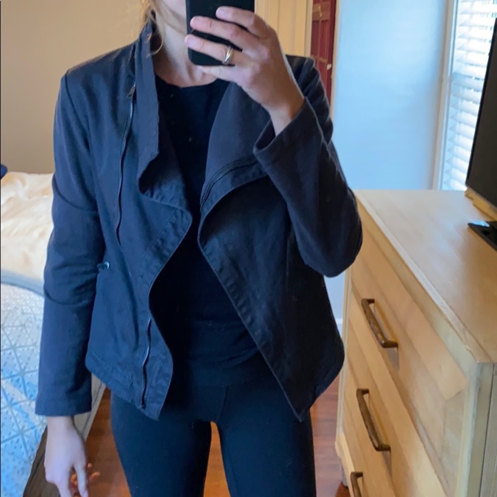 Marrakech Lightweight zip up biker jacket